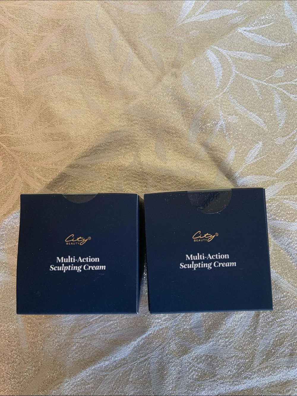 City Beauty Multi-Action Sculpting Cream Sealed Boxes New Set of 2